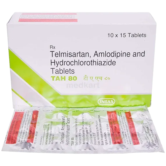 tah 80mg tablet 15's